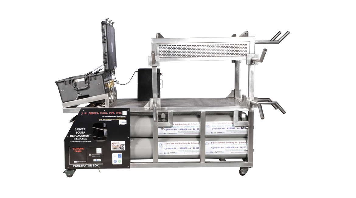 3 Diver Scuba Replacement Package