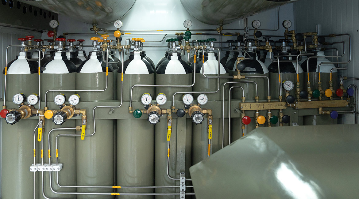  Breathing Air Cylinder Quad