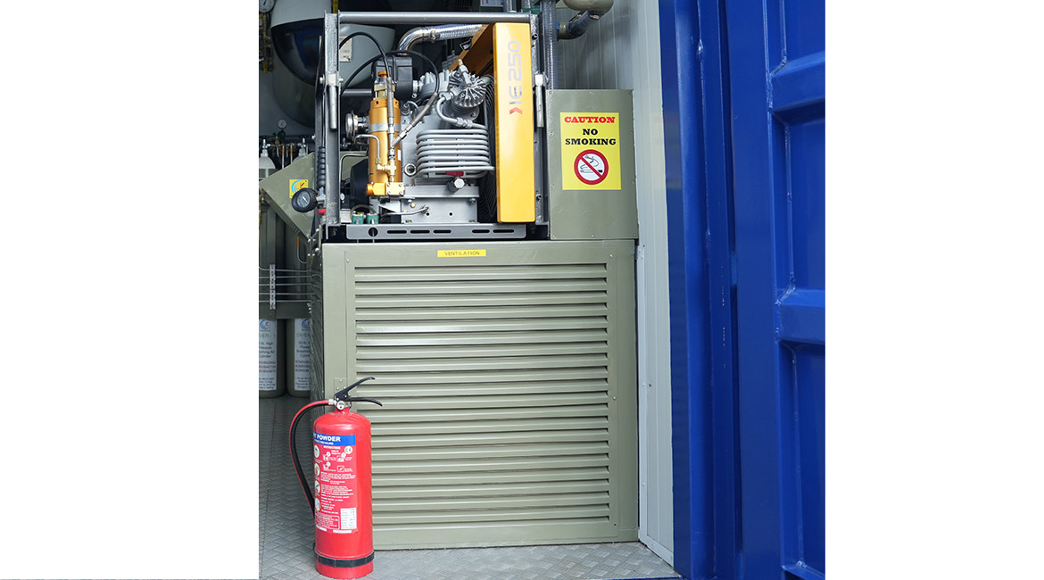 HP Breathing Air Compressor for Diving Purpose