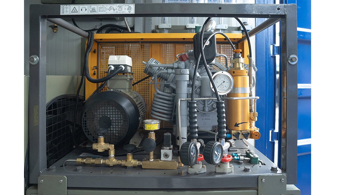 LP Breathing Air Compressor for Diving Purpose