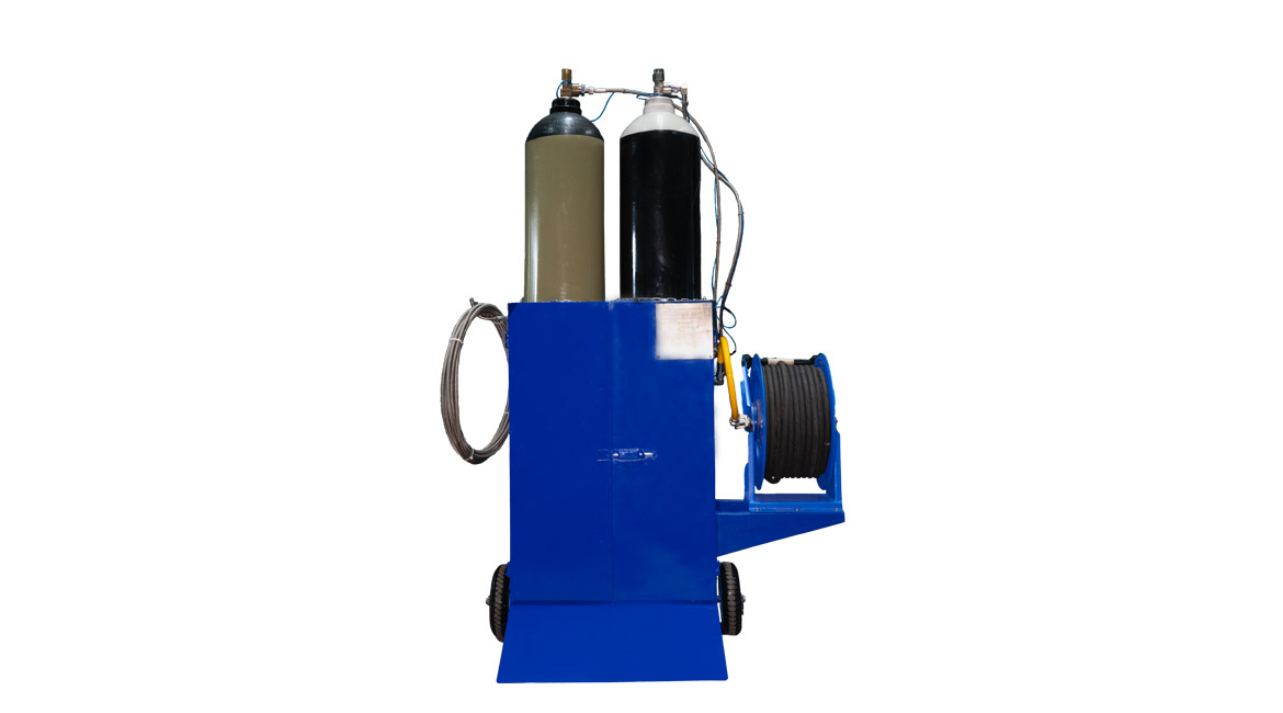 Oxygen Charging Trolley Booster Pump