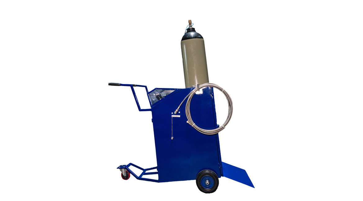 Oxygen Charging Trolley Booster Pump