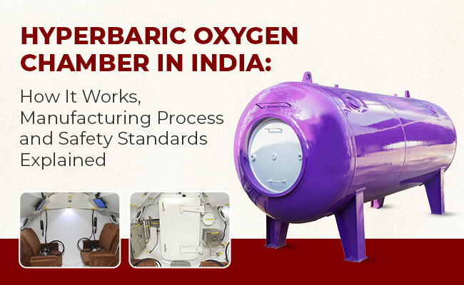 Hyperbaric oxygen chamber in Mumbai India with multiplace design, offshore safety system and certified HBOT chamber supplier in India